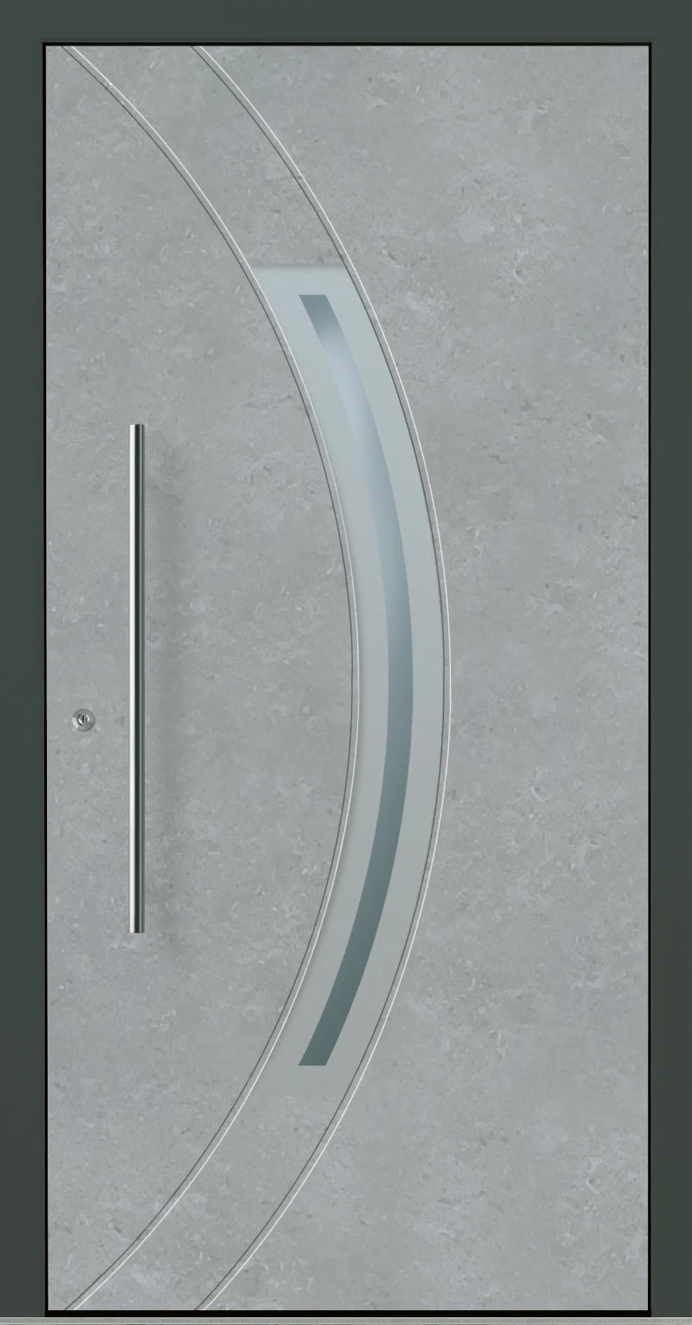 Aluminium-Haustür OptiDoor Design 32110D