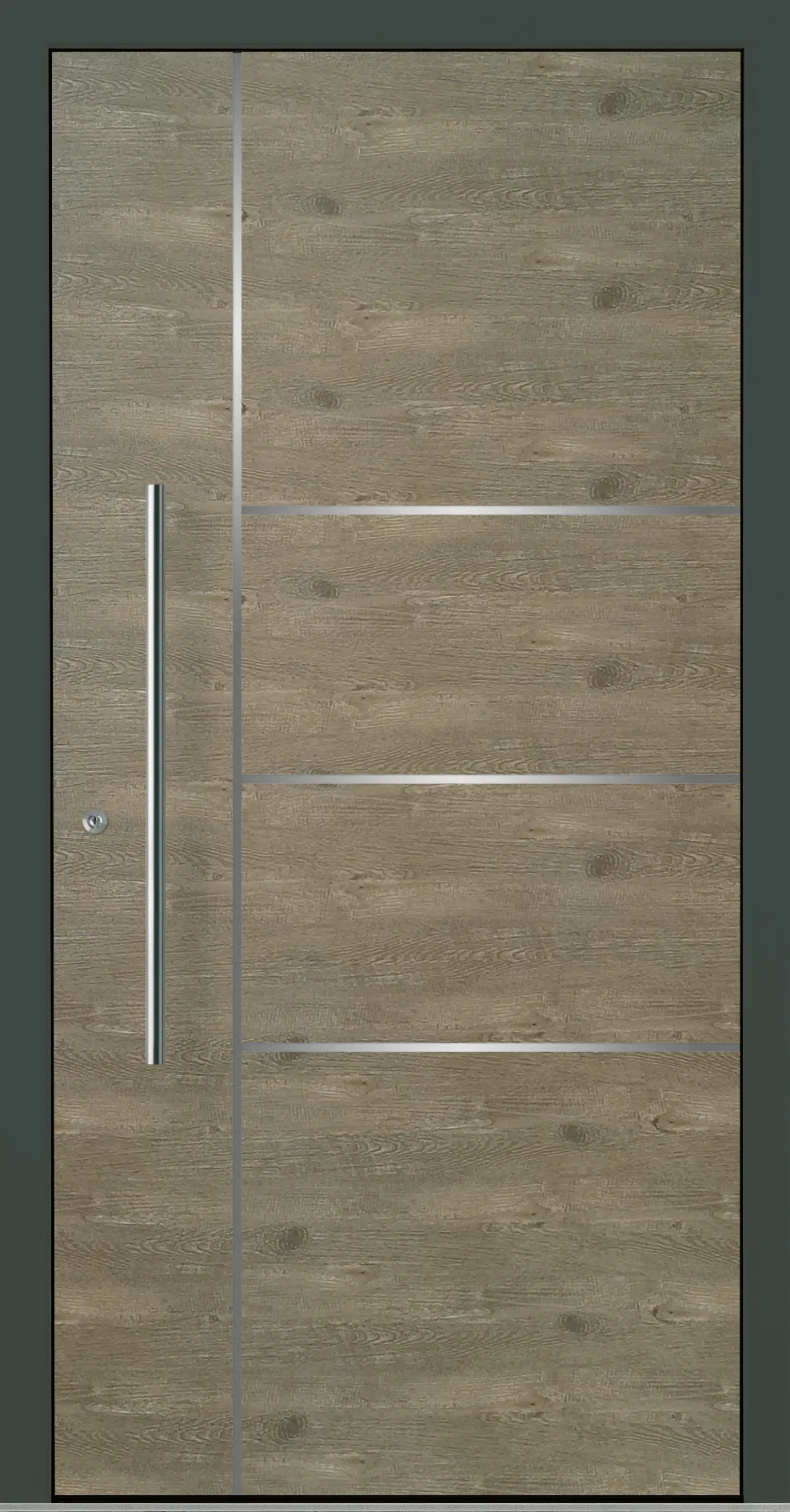 Aluminium-Haustür OptiDoor Design 30200D