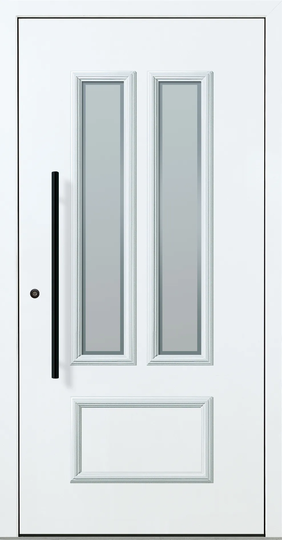 Aluminium-Haustür OptiDoor Blackline 32778D