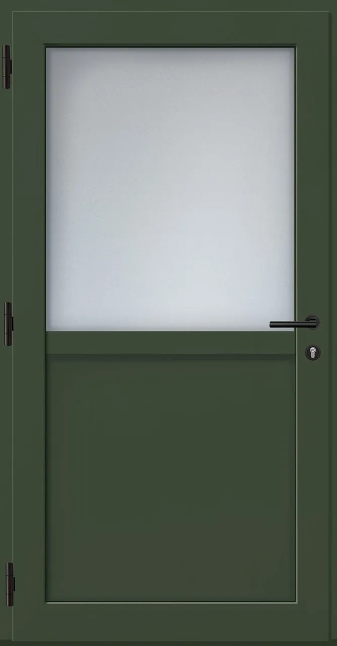 Aluminium-Haustür OptiDoor Exclusiv Blackline 38002E