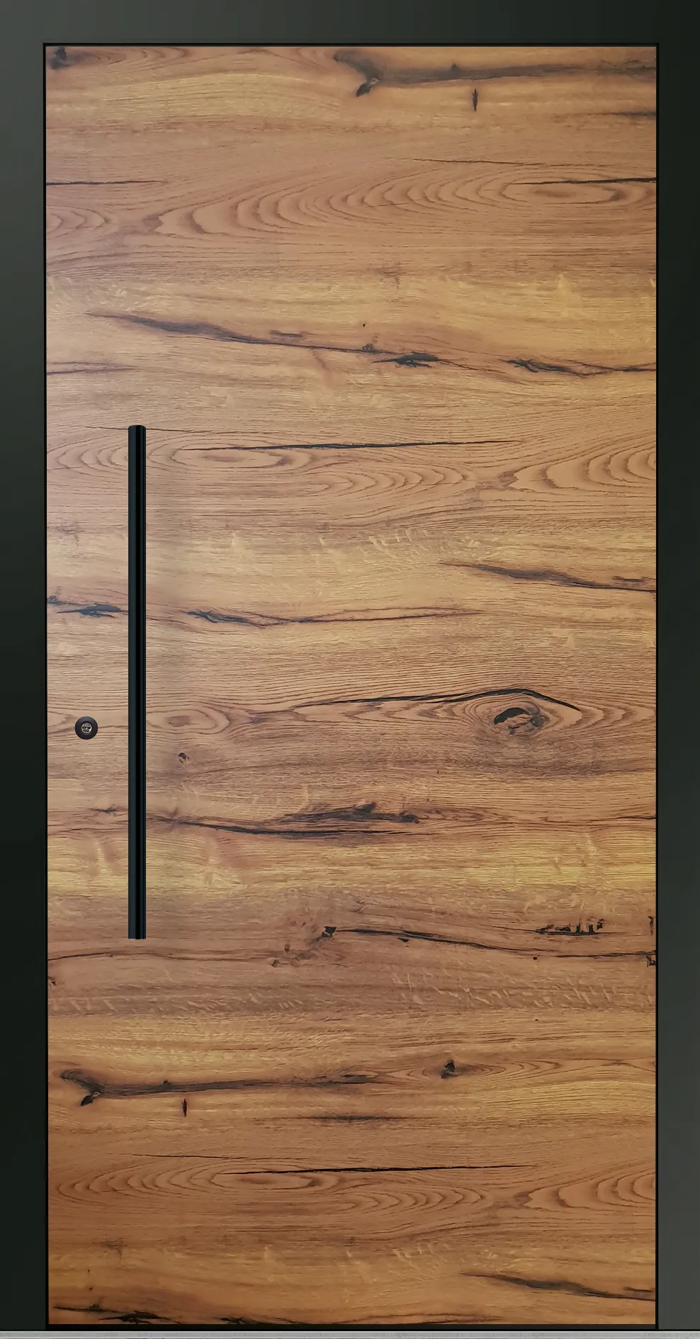 Aluminium-Haustür OptiDoor Blackline 32500D