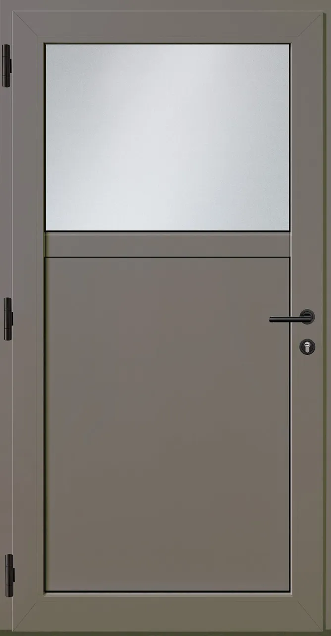 Aluminium-Haustür OptiDoor Power Blackline 38003P