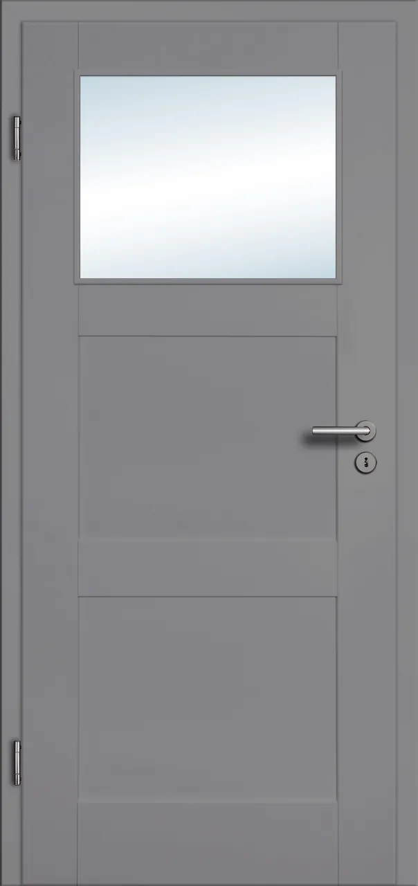 Füllungs-Designtür Pur Design 3FS-LA1 Grau