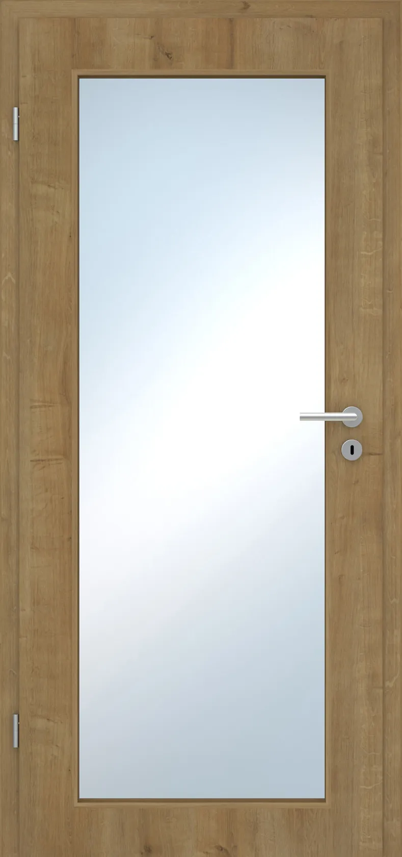 Innentür Laminato Eiche astig CPL XXL-Lichtausschnitt