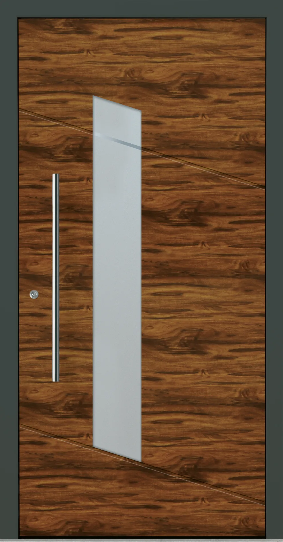 Aluminium-Haustür OptiDoor Design 32588D