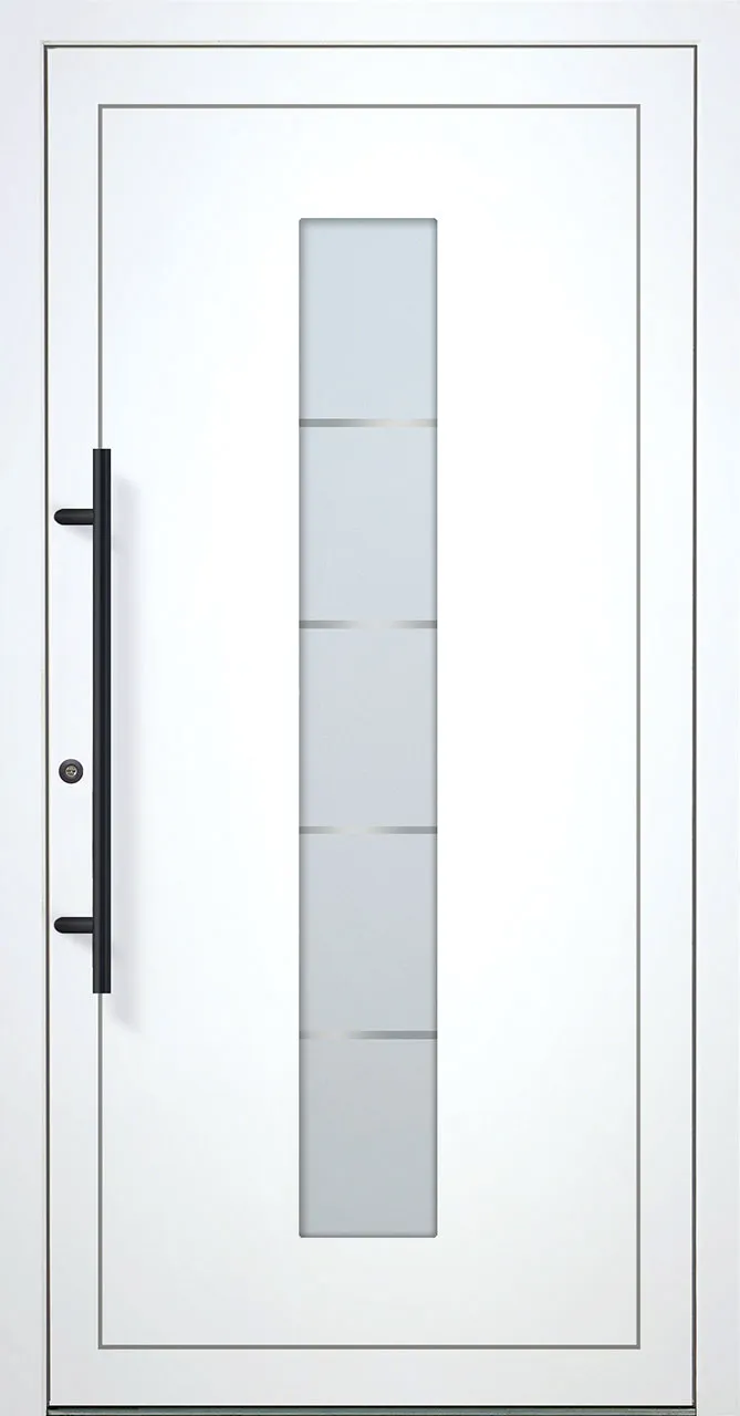Aluminium-Haustür OptiDoor Power Blackline 38441P