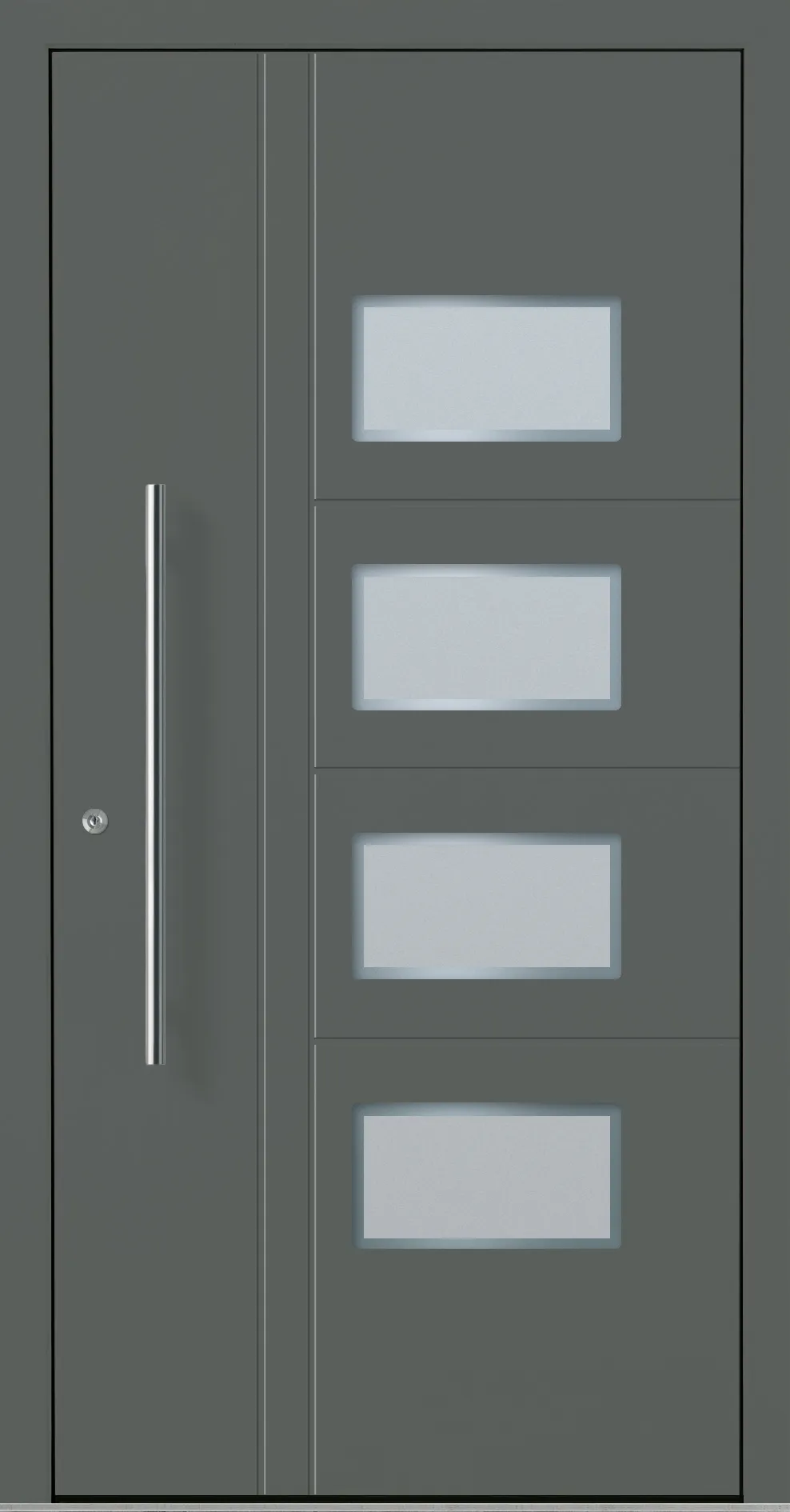 Aluminium-Haustür OptiDoor Design 30620D