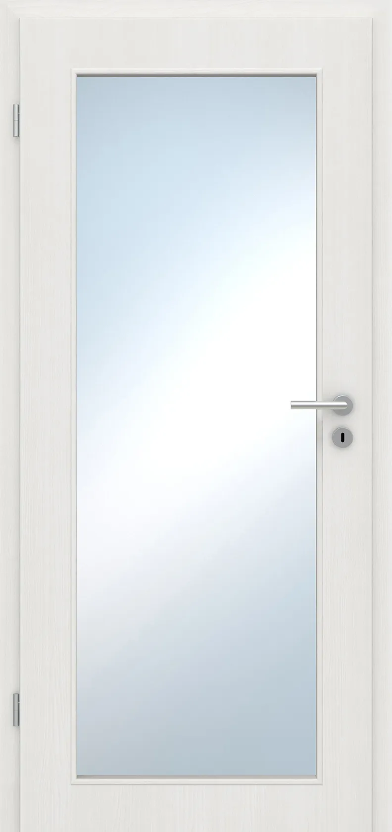 Innentür Laminato Accent Weiß CPL XXL-Lichtausschnitt