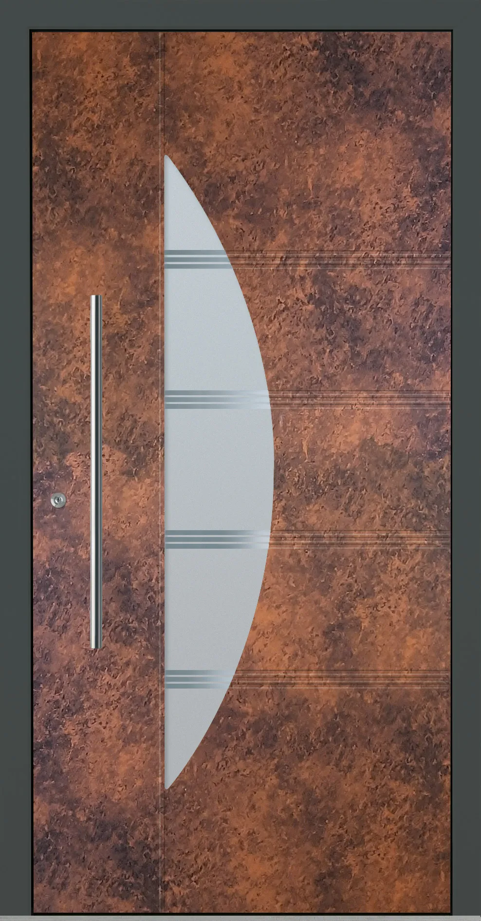 Aluminium-Haustür OptiDoor Design 30912D