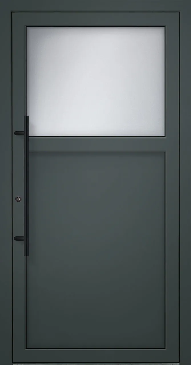 Aluminium-Haustür OptiDoor Exclusiv Blackline 38003E