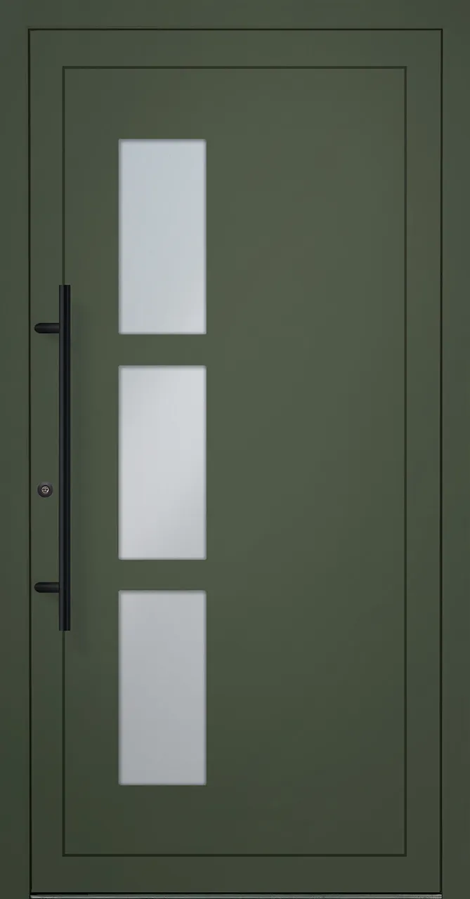 Aluminium-Haustür OptiDoor Power Blackline 38504P