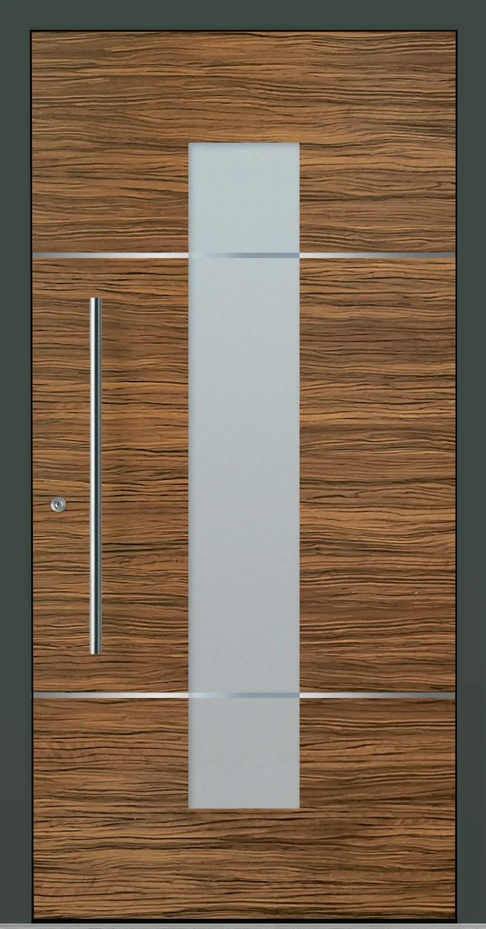 Aluminium-Haustür OptiDoor Design 32112D