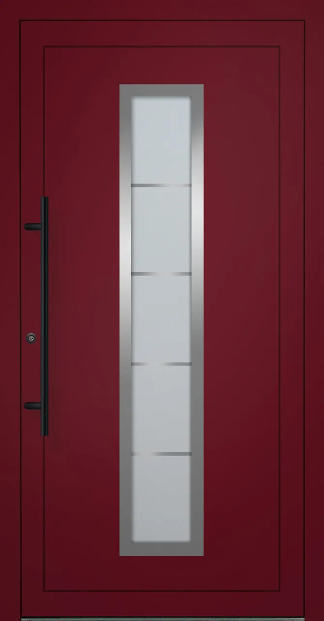 Aluminium-Haustür OptiDoor Power Blackline 38449P
