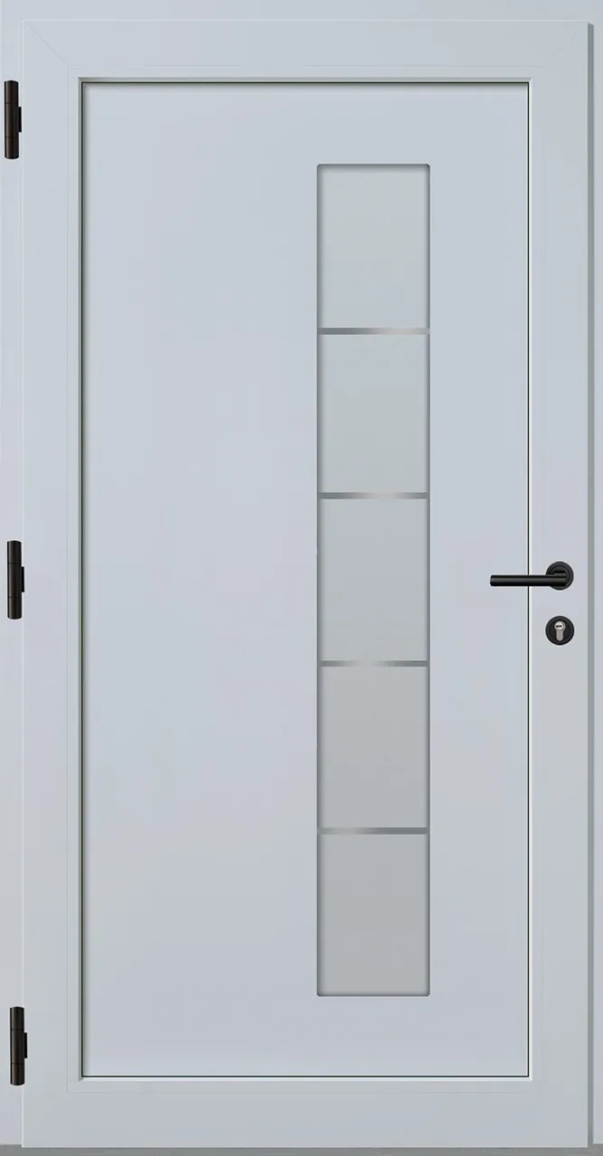 Aluminium-Haustür OptiDoor Power Blackline 38711P