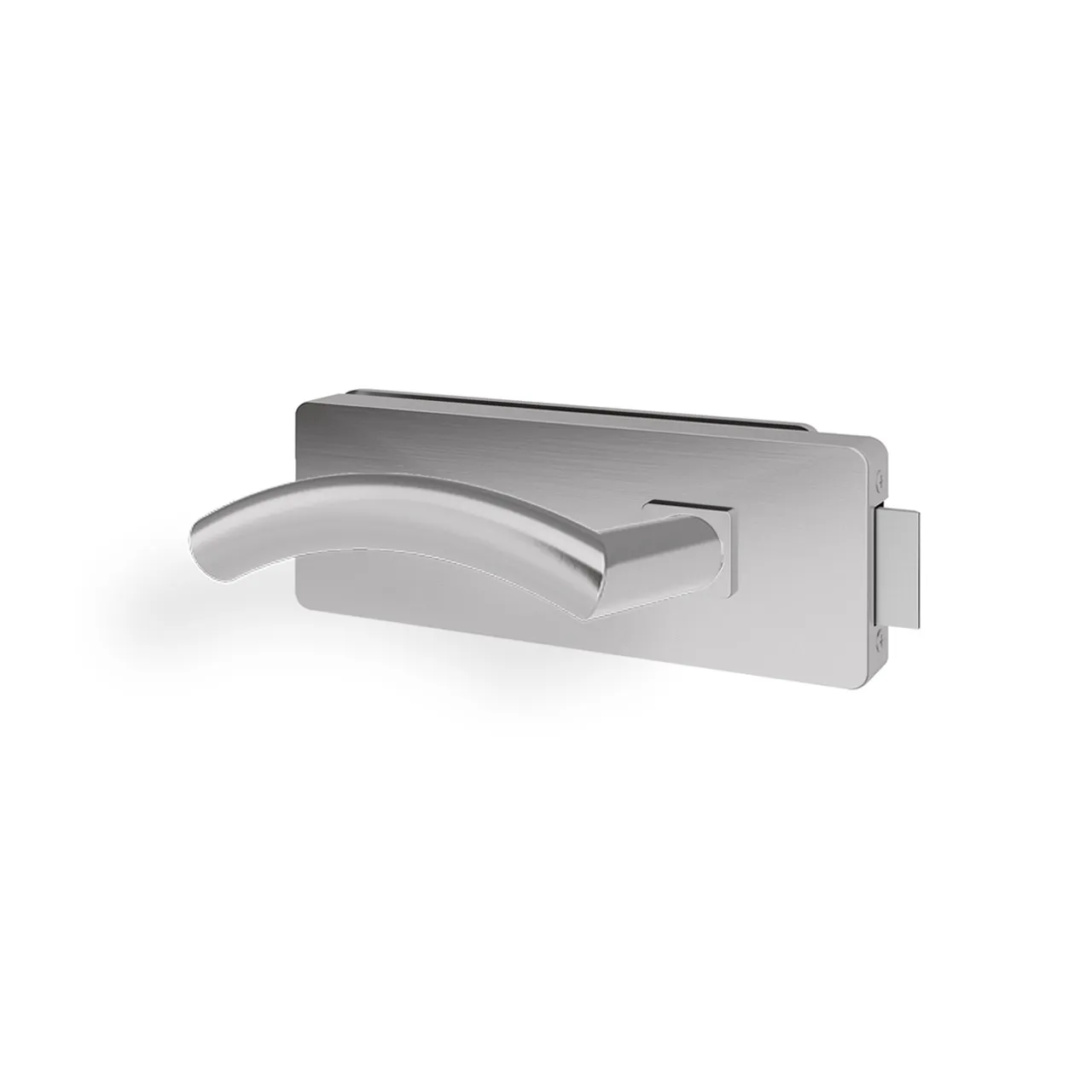 Glastürgriff Eleganto 7GS Edelstahl inkl. Set Bänder