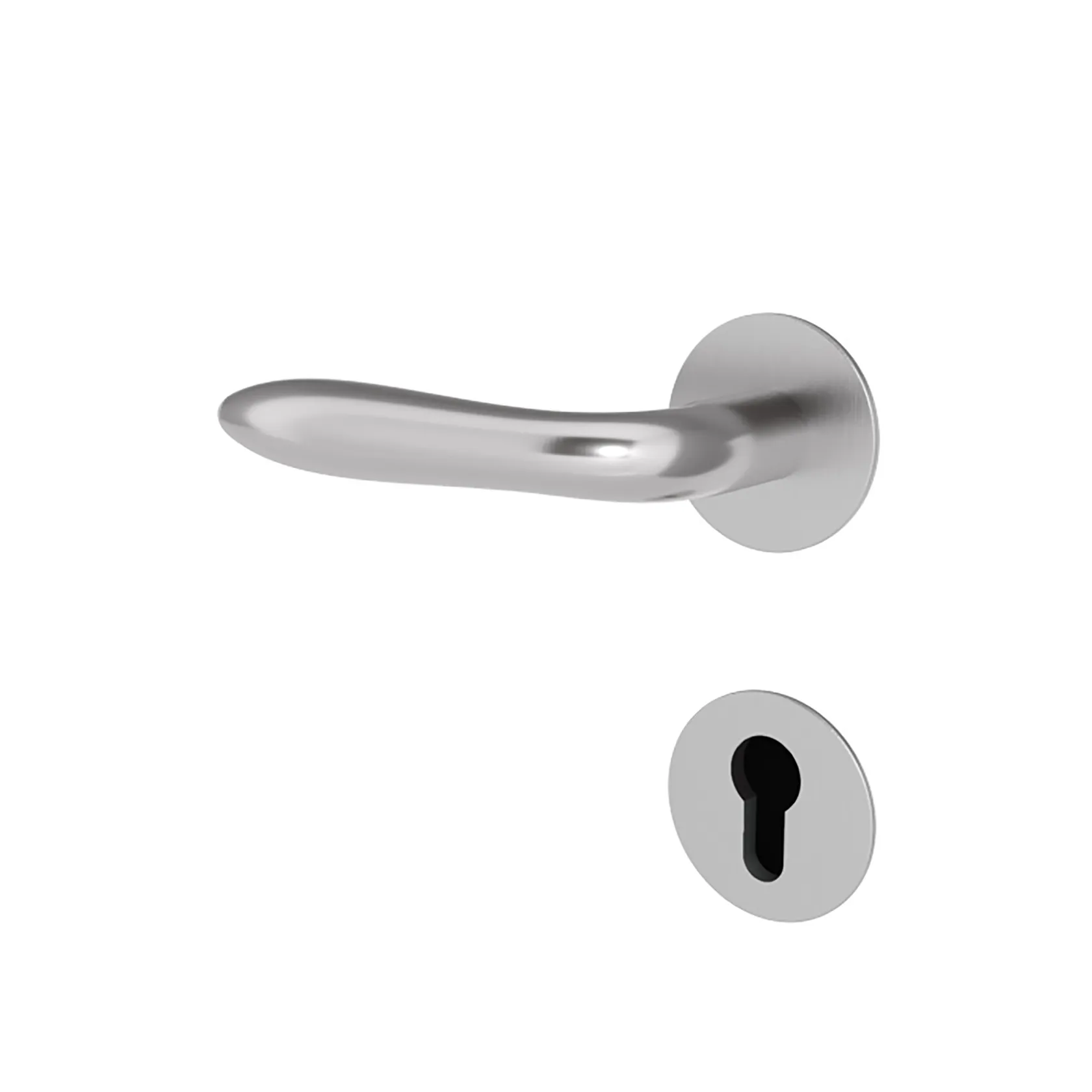 Türgriff Eleganto 5PL Plano Edelstahl