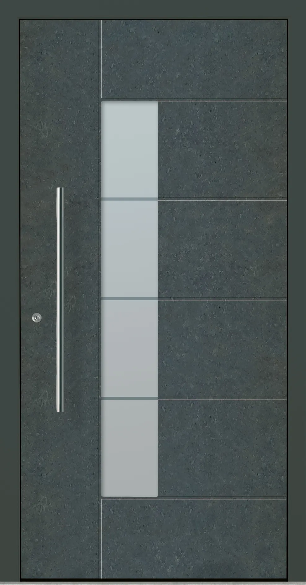 Aluminium-Haustür OptiDoor Design 30555D