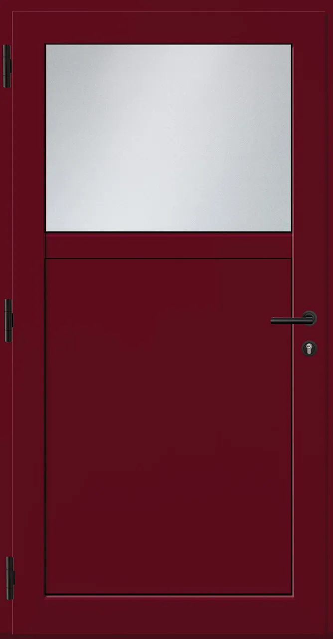 Aluminium-Haustür OptiDoor Power Blackline 38003P