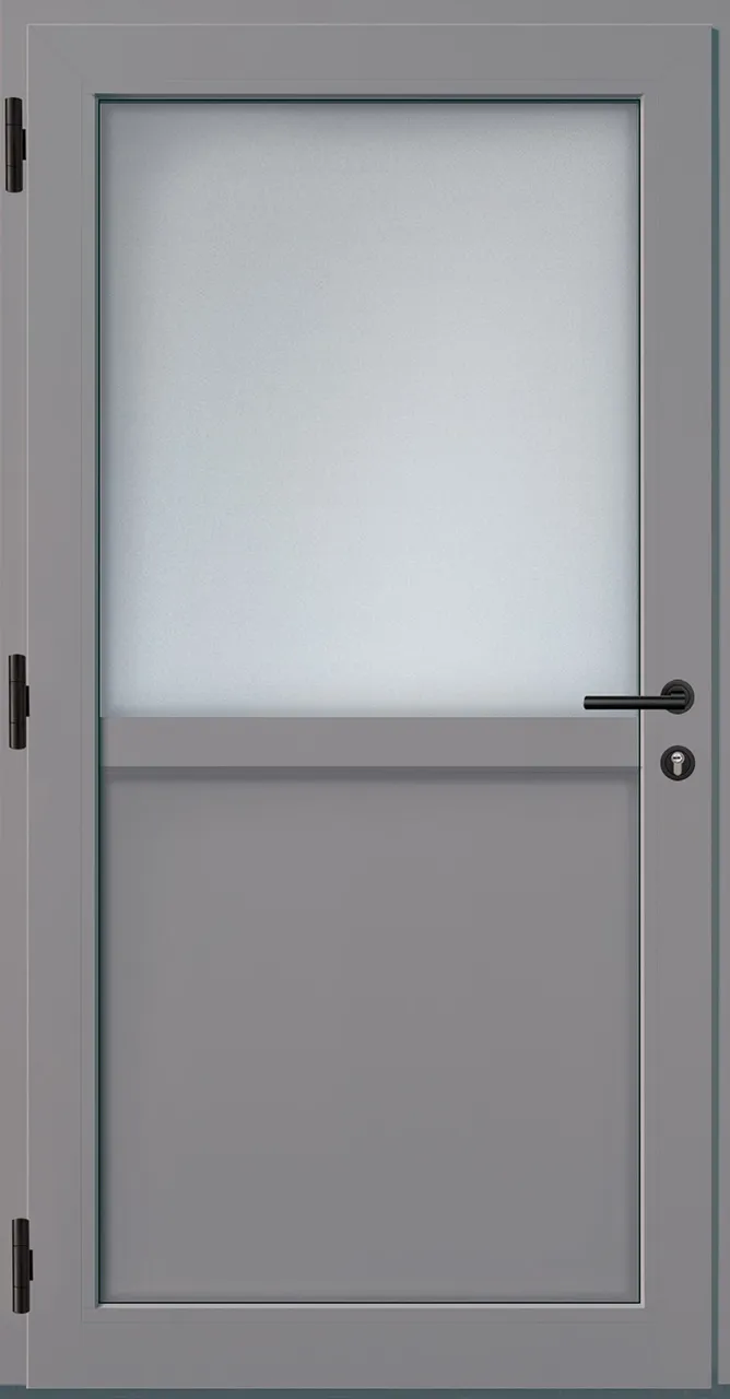 Aluminium-Haustür OptiDoor Power Blackline 38002P