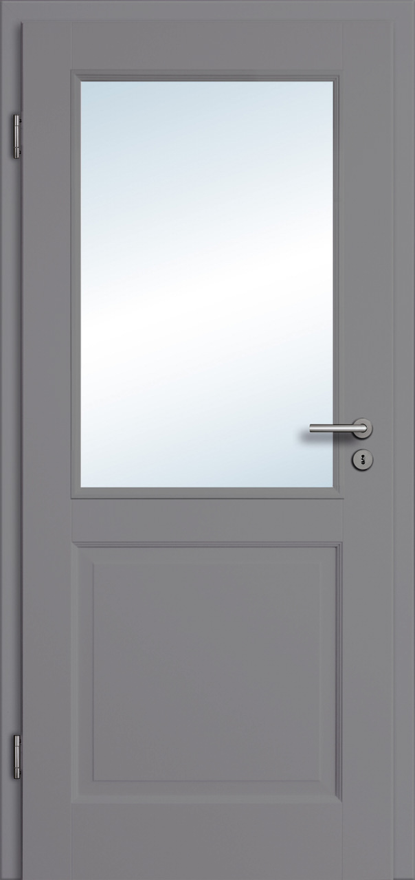 Stil-Innentür Grigio Premium 8FS Grau