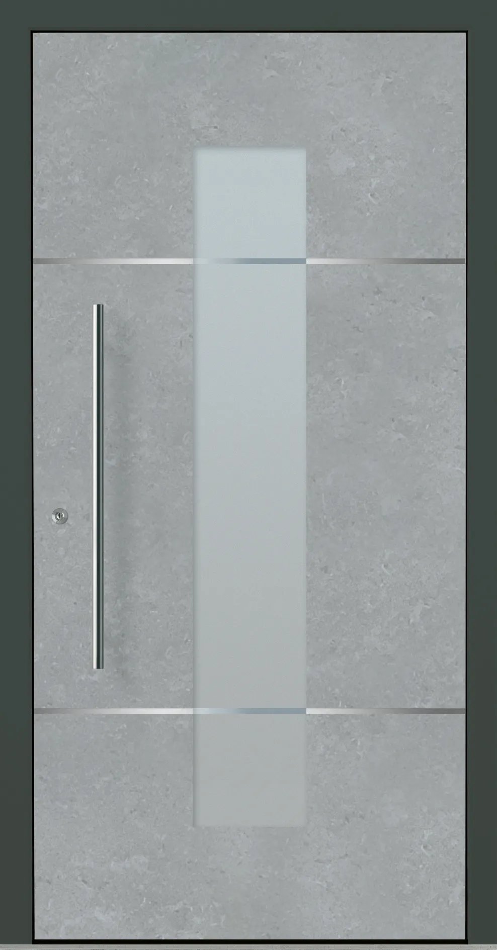 Aluminium-Haustür OptiDoor Design 32112D