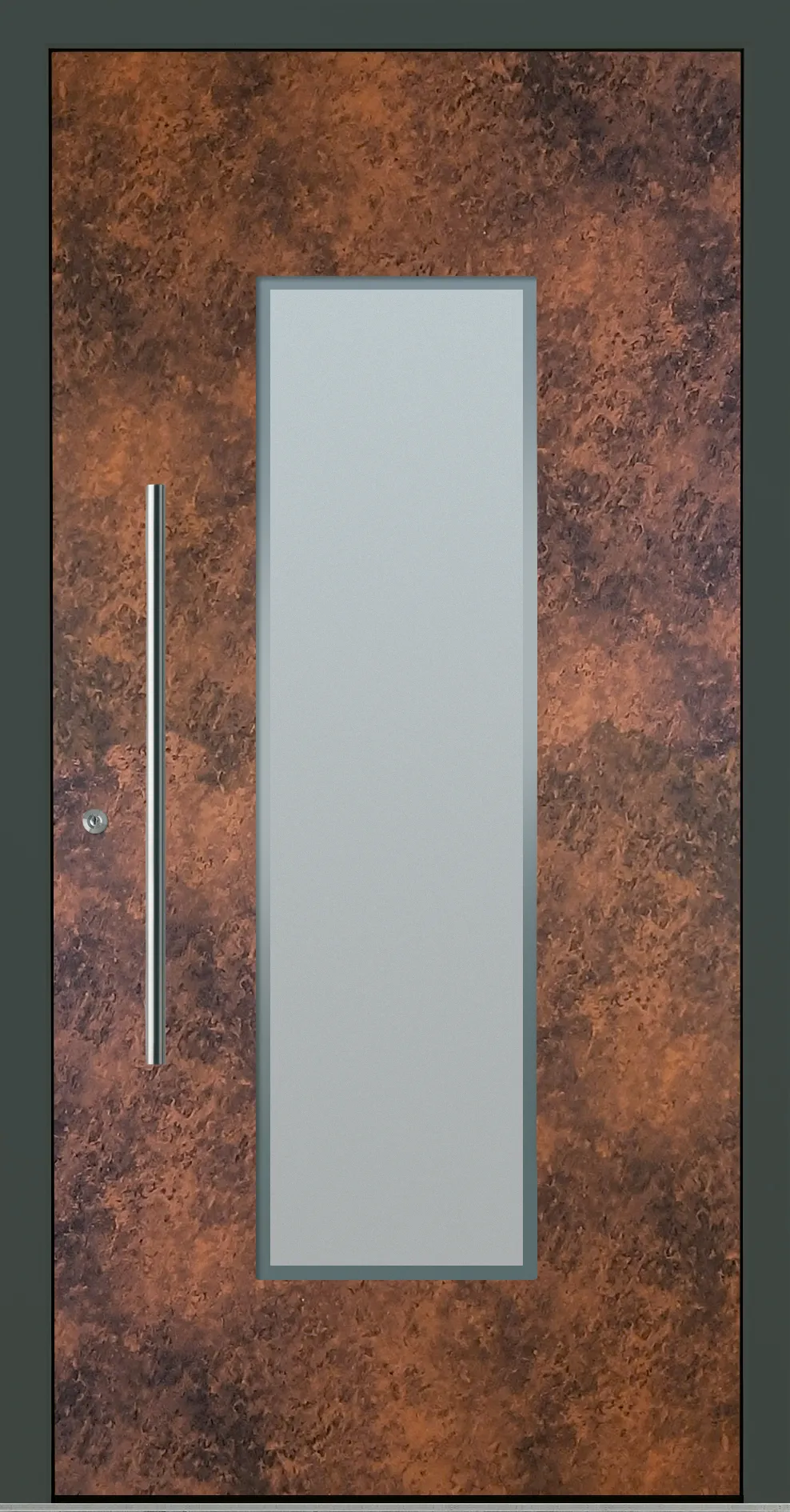 Aluminium-Haustür OptiDoor Design 30402D