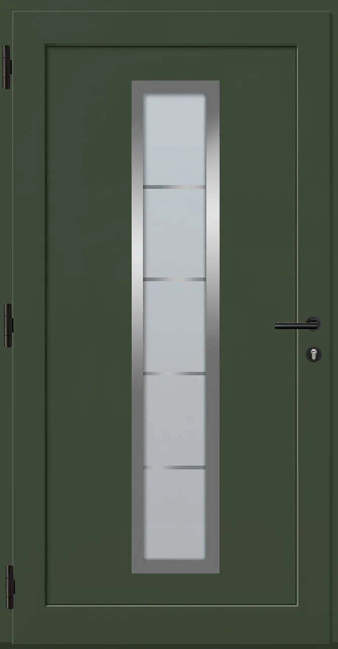 Aluminium-Haustür OptiDoor Power Blackline 38449P