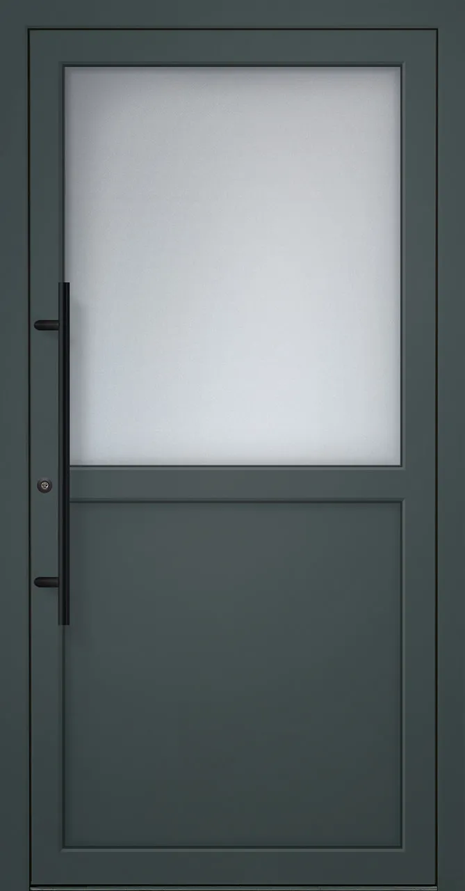 Aluminium-Haustür OptiDoor Power Blackline 38002P