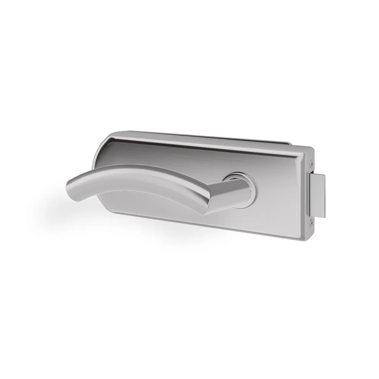 Glastürgriff Eleganto 7GR Edelstahl inkl. Set Bänder