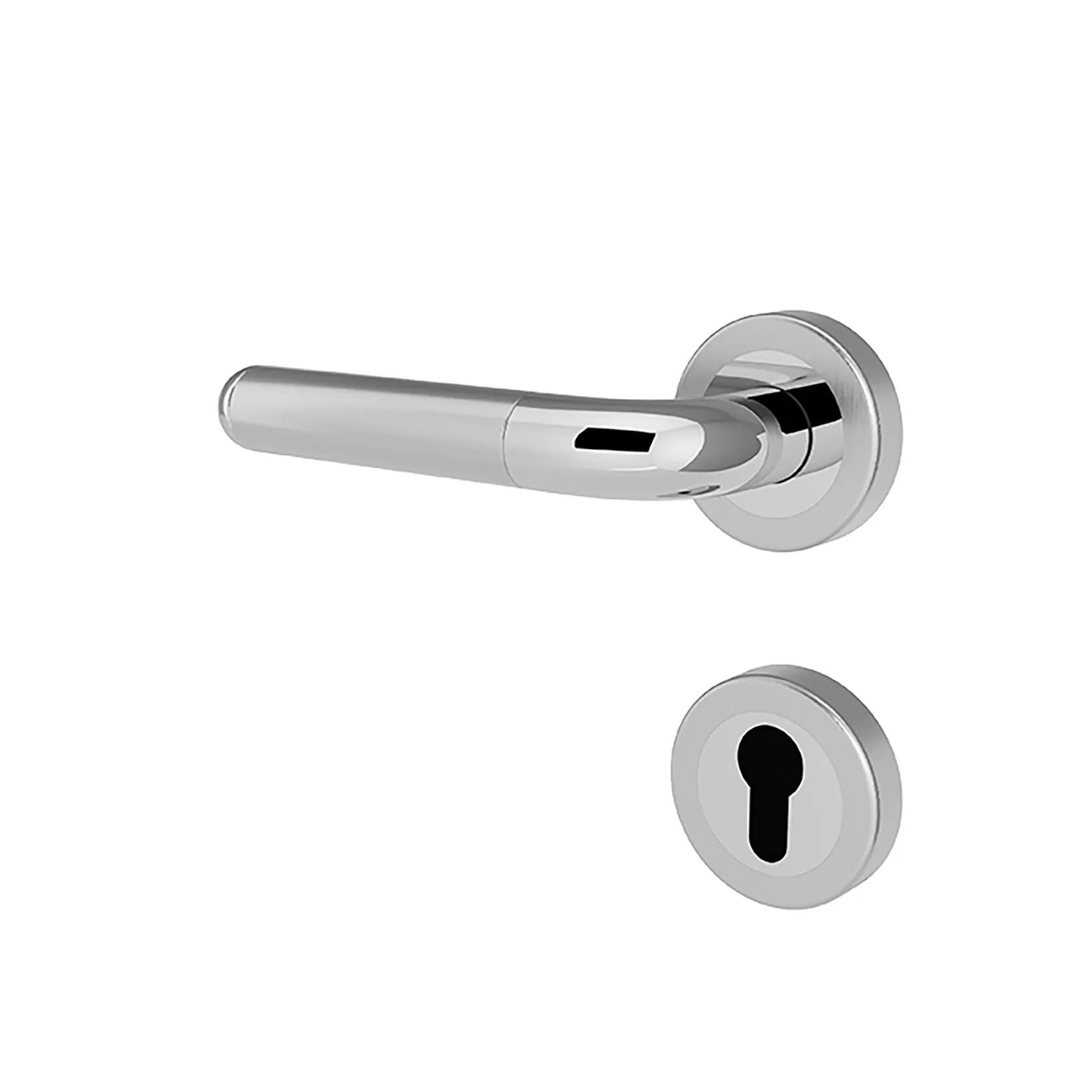 Türgriff Eleganto 19 Chrom / Edelstahl