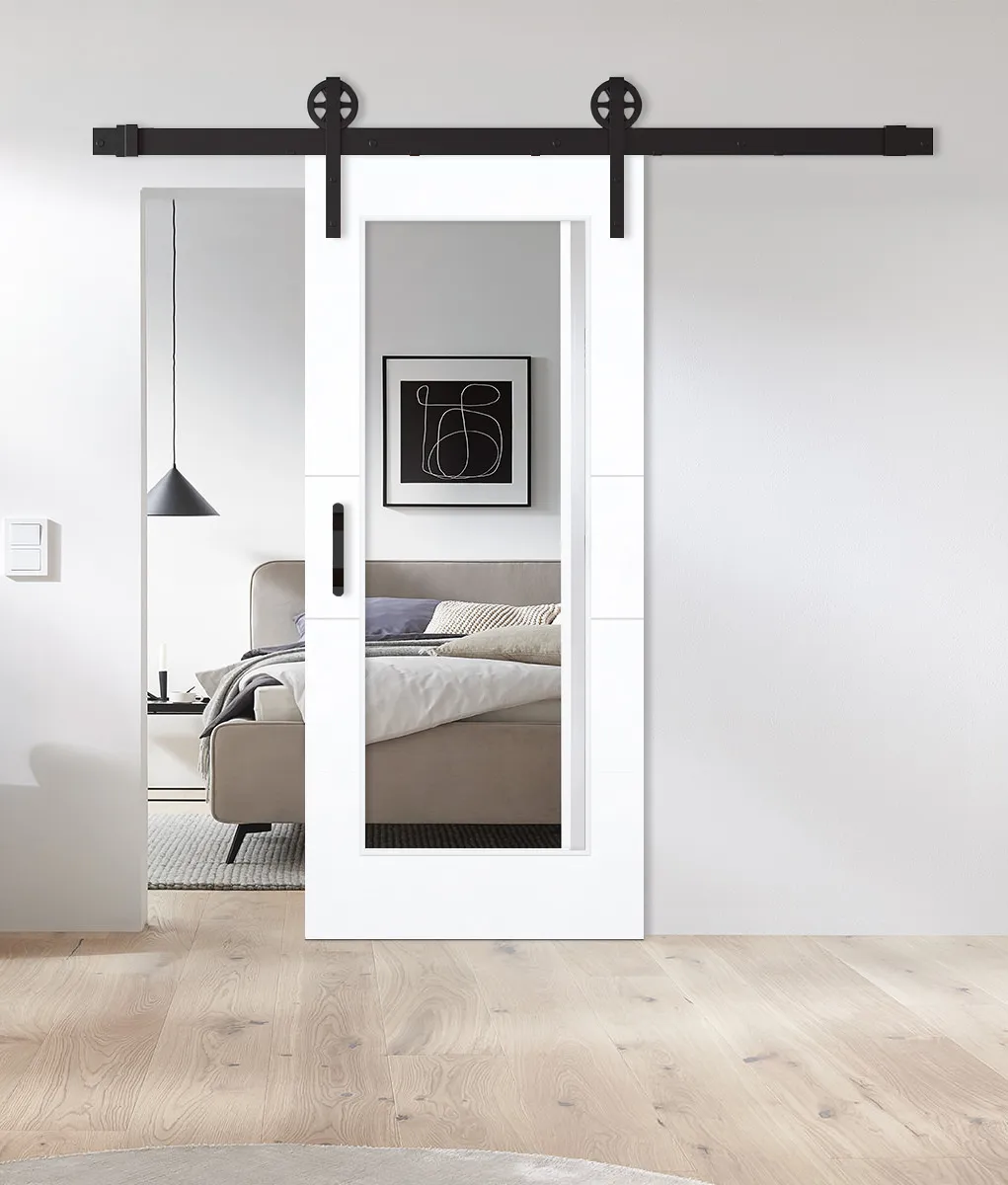 Holz-Schiebetür Artico Linea 2-LA-XL Barn Slide Weißlack neo
