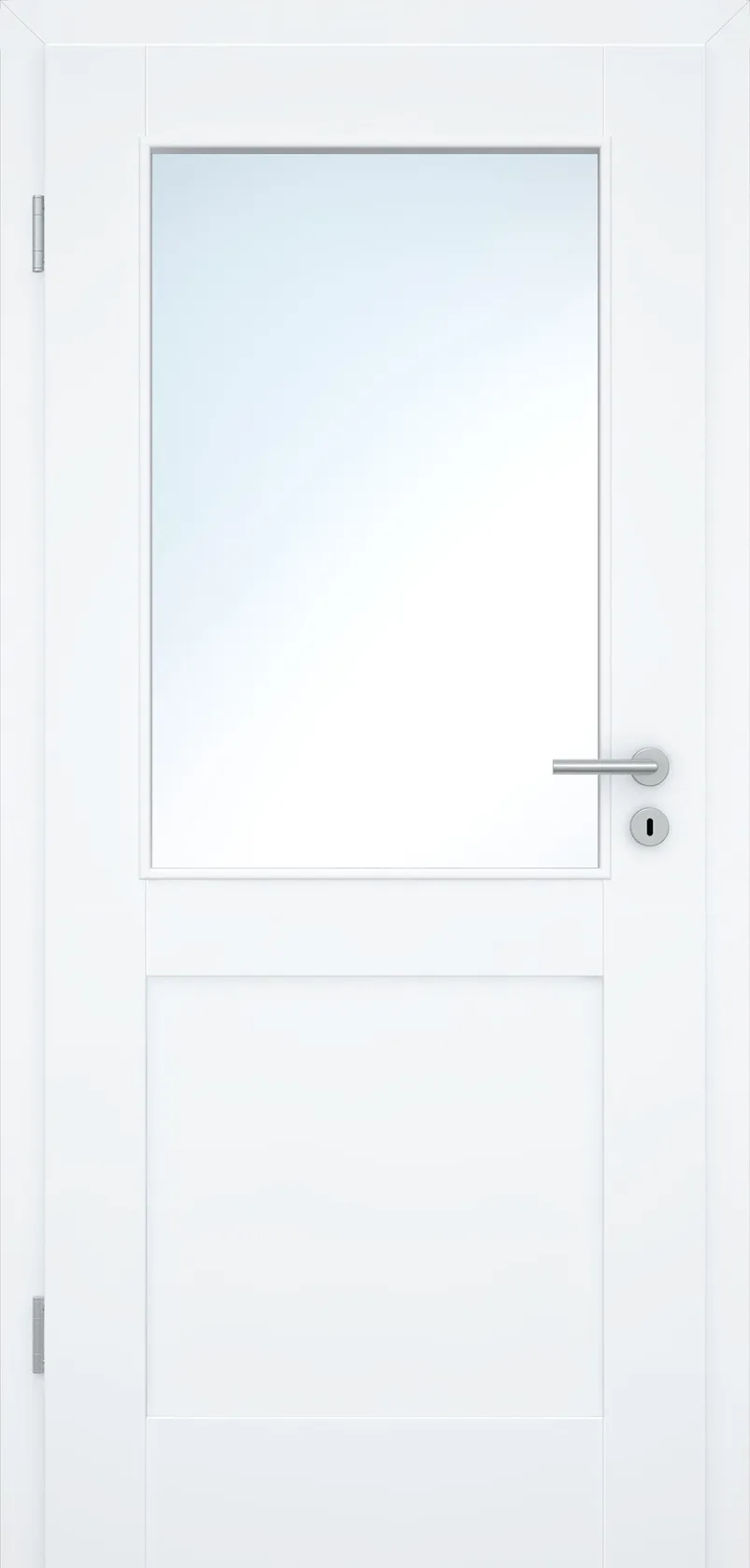 Füllungs-Designtür Pur Design 8FS Weißlack