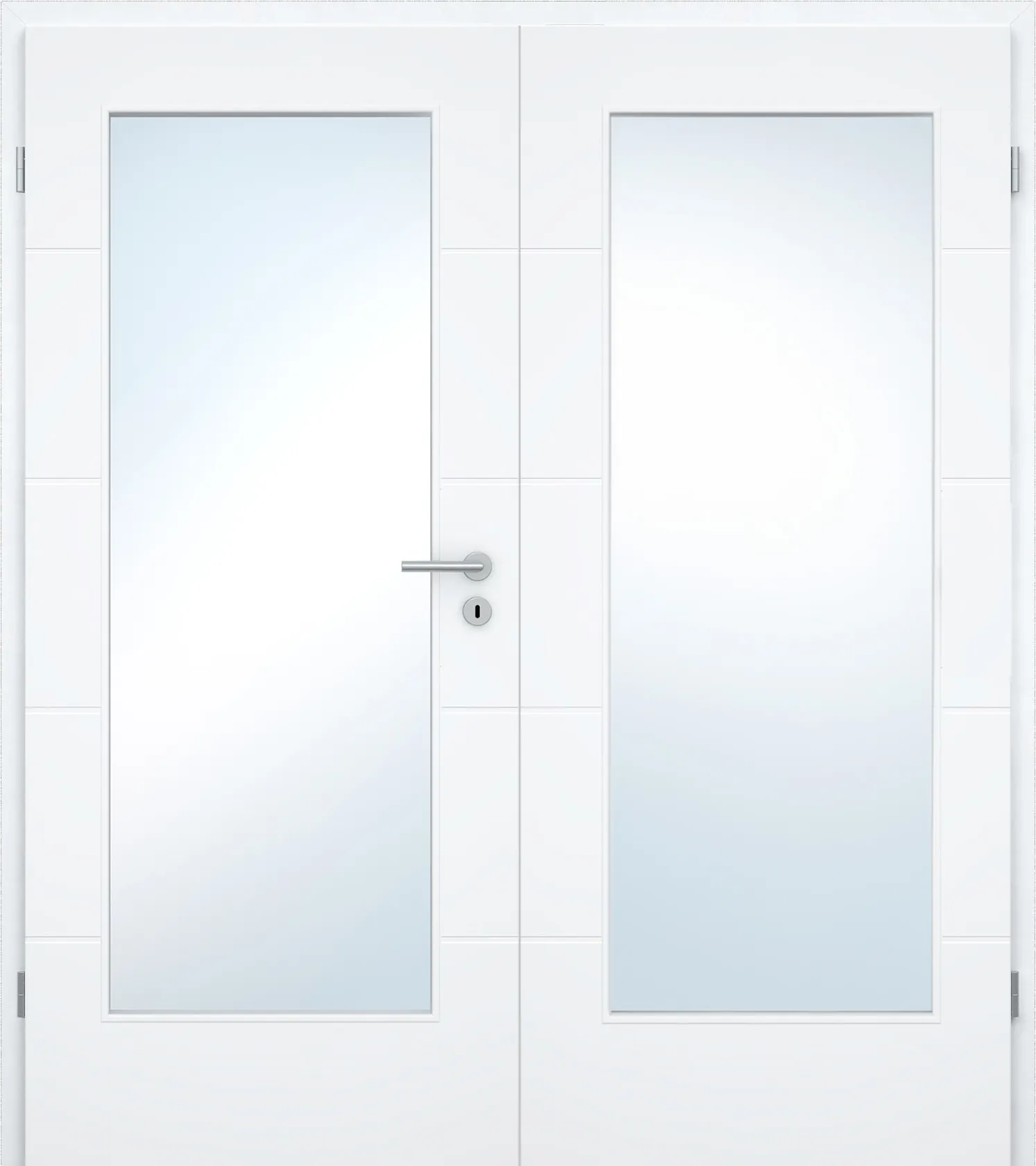 Doppelflügel-Design-Innentür Blanco Linea 5-LA-XL Weißlack