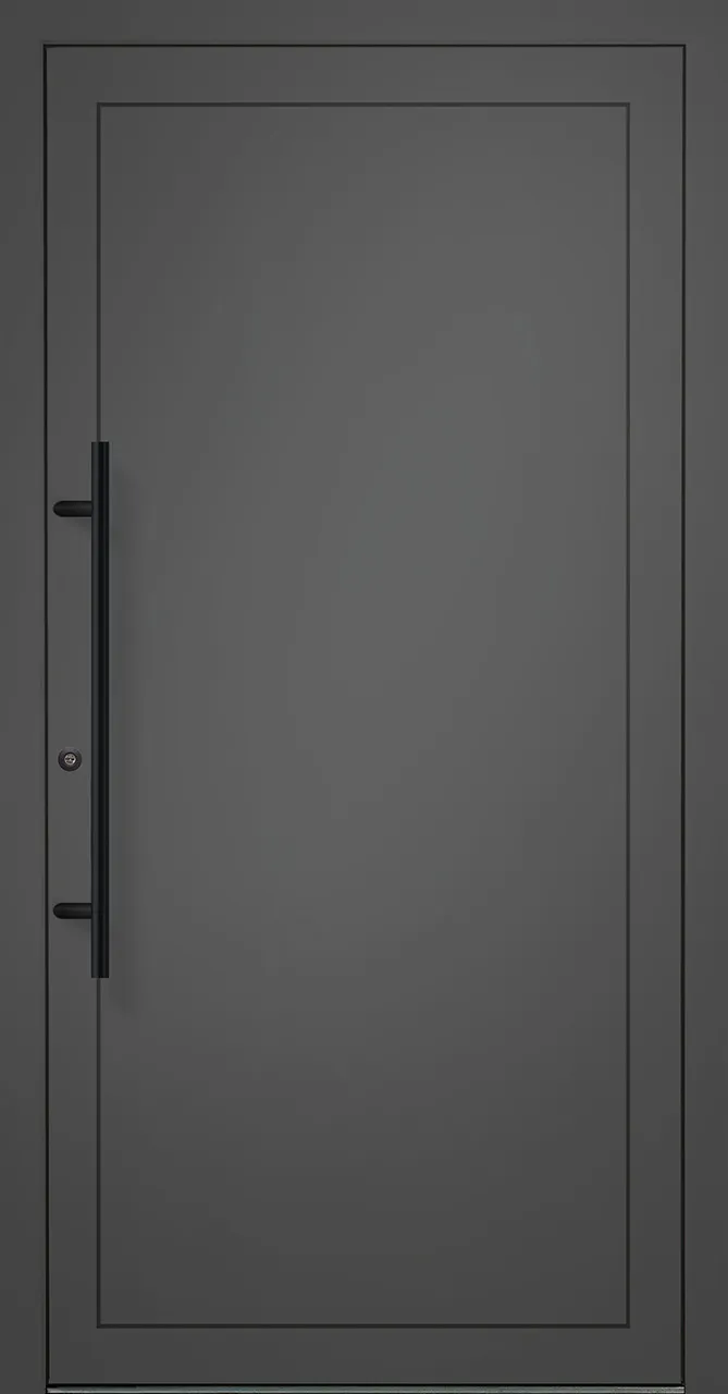 Aluminium-Haustür OptiDoor Power Blackline 38800P