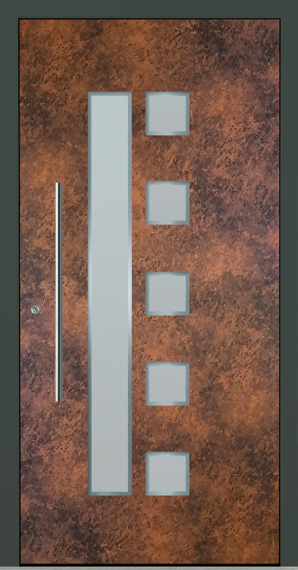 Aluminium-Haustür OptiDoor Design 30600D