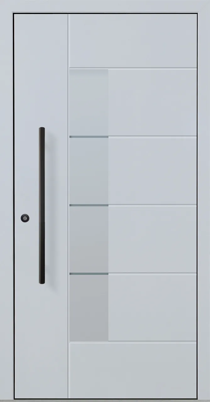 Aluminium-Haustür OptiDoor Blackline 30555D