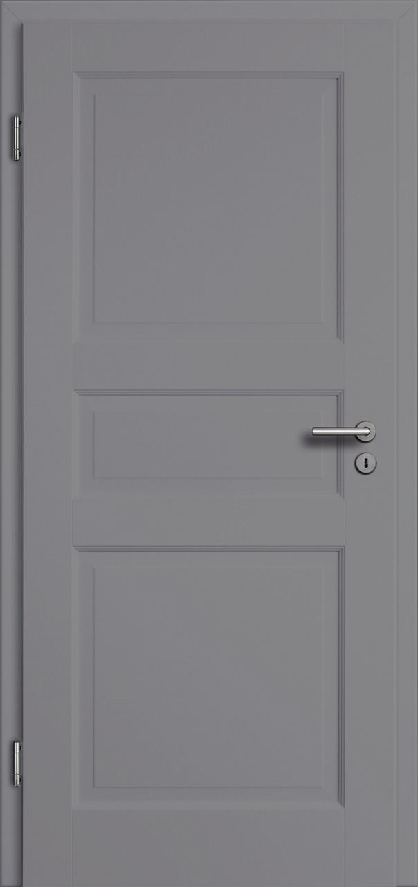 Stil-Innentür Grigio Premium 3FS Grau