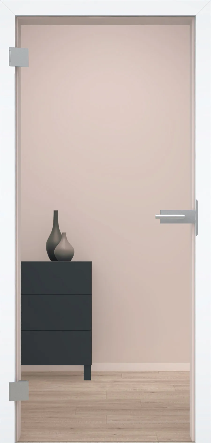 Glastür Christallo Parsol Bronze