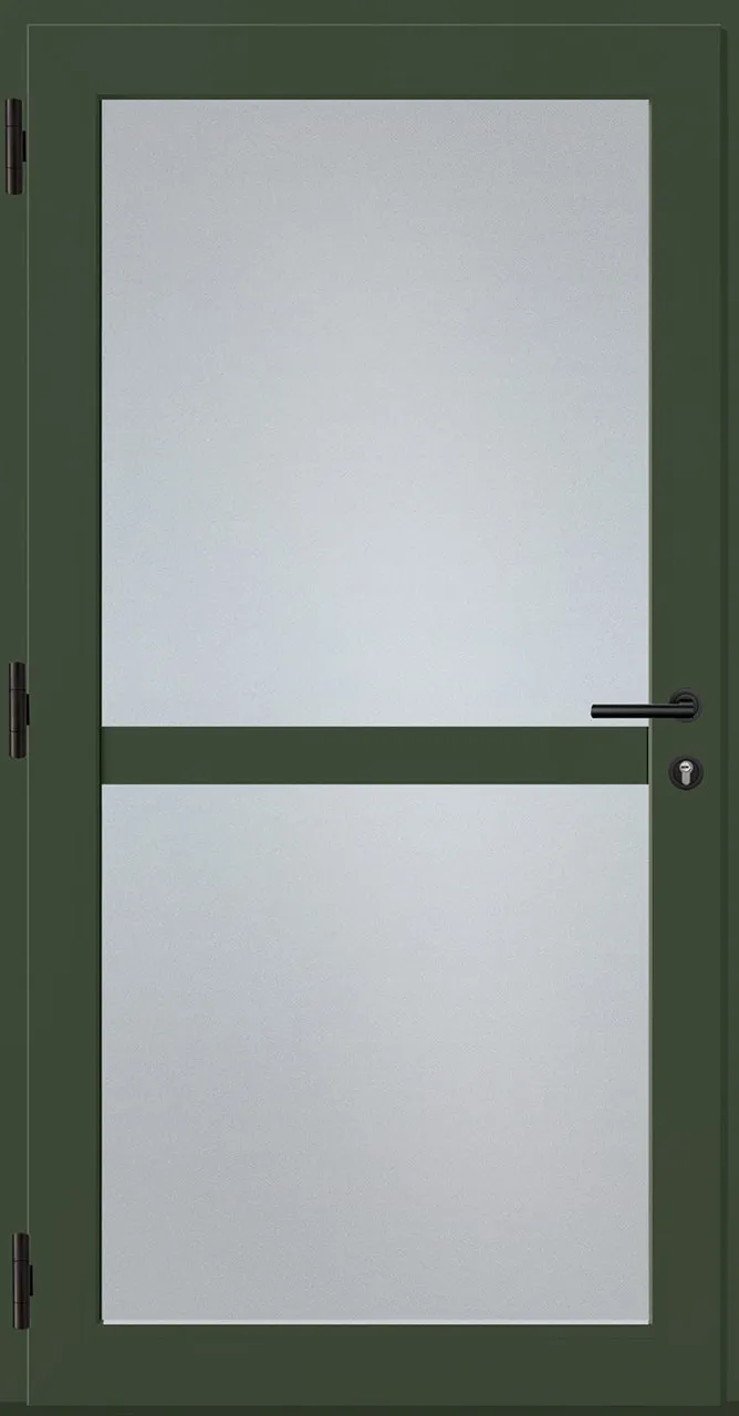 Aluminium-Haustür OptiDoor Exclusiv Blackline 38001E