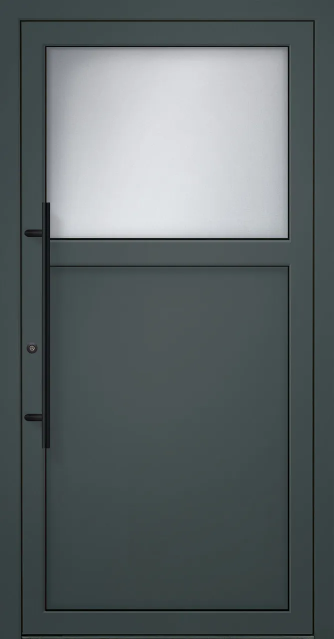 Aluminium-Haustür OptiDoor Exclusiv Blackline 38003E