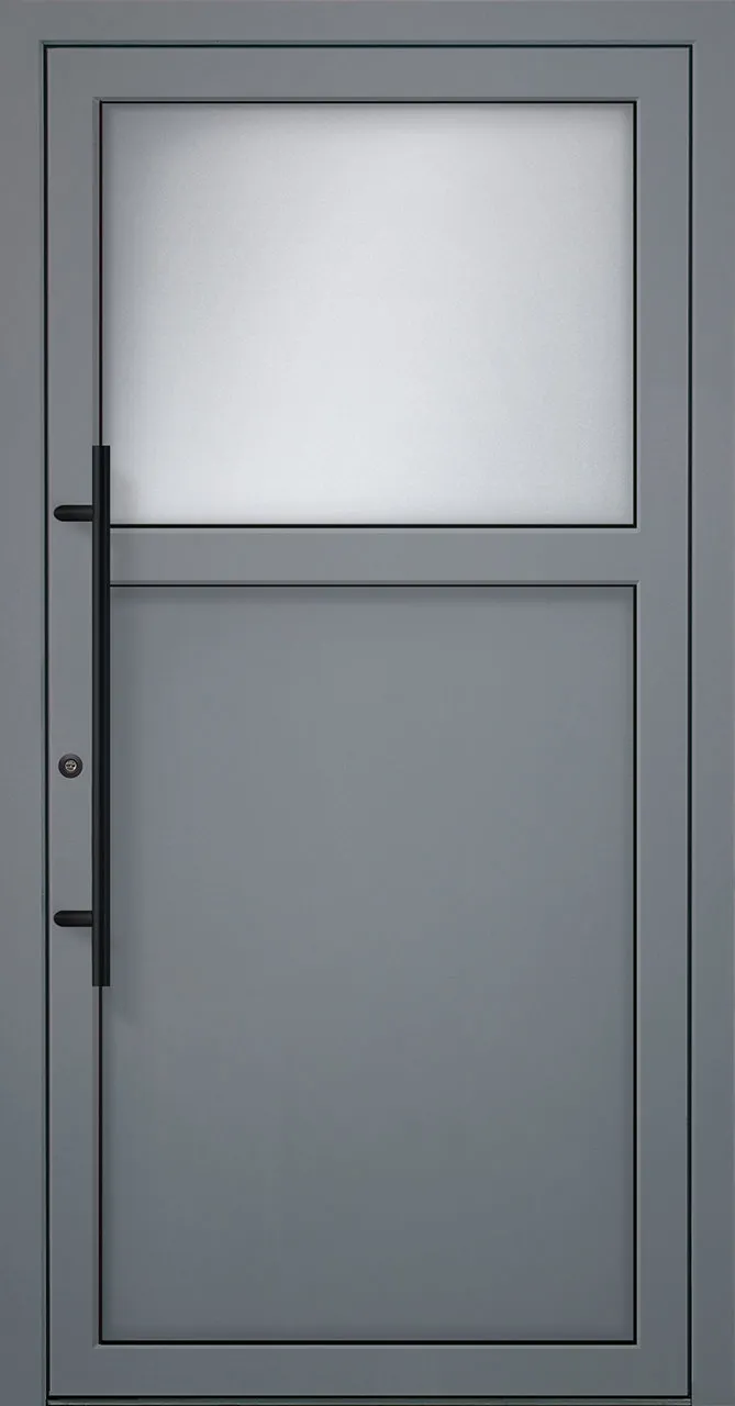 Aluminium-Haustür OptiDoor Power Blackline 38003P