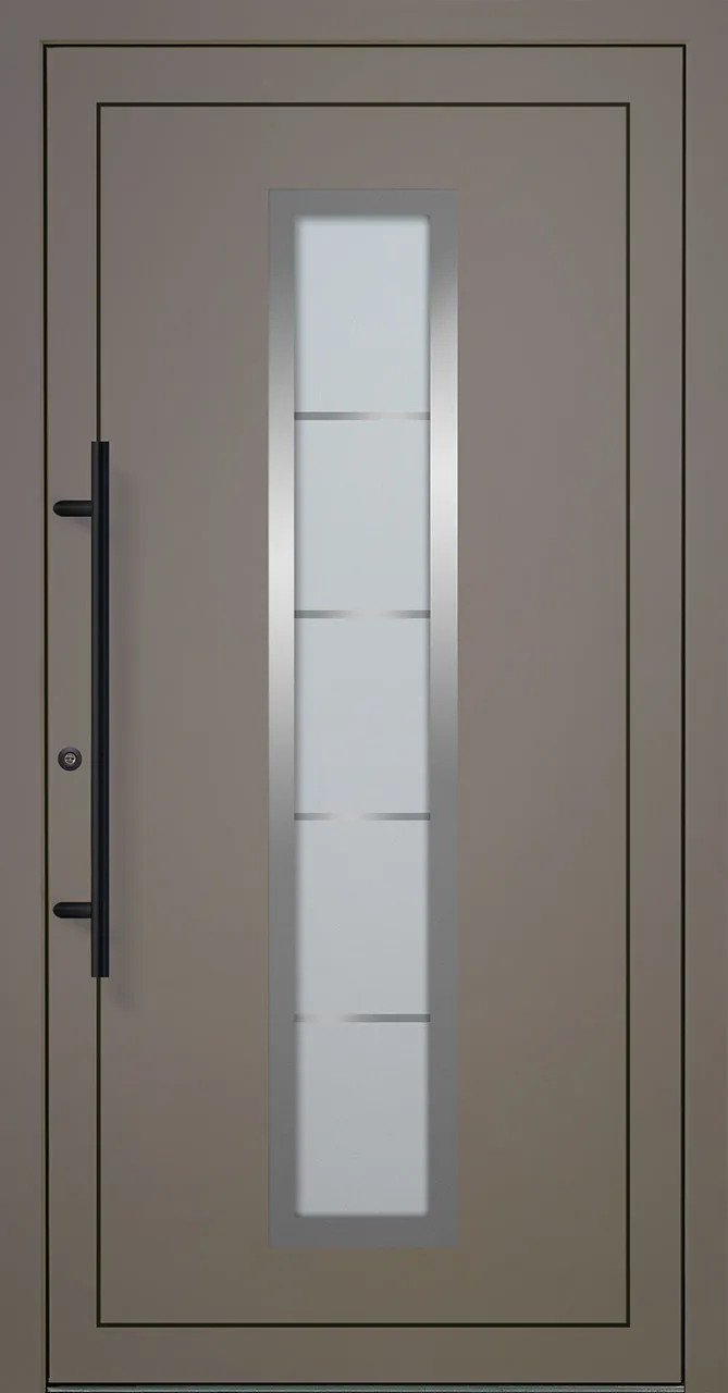 Aluminium-Haustür OptiDoor Power Blackline 38449P