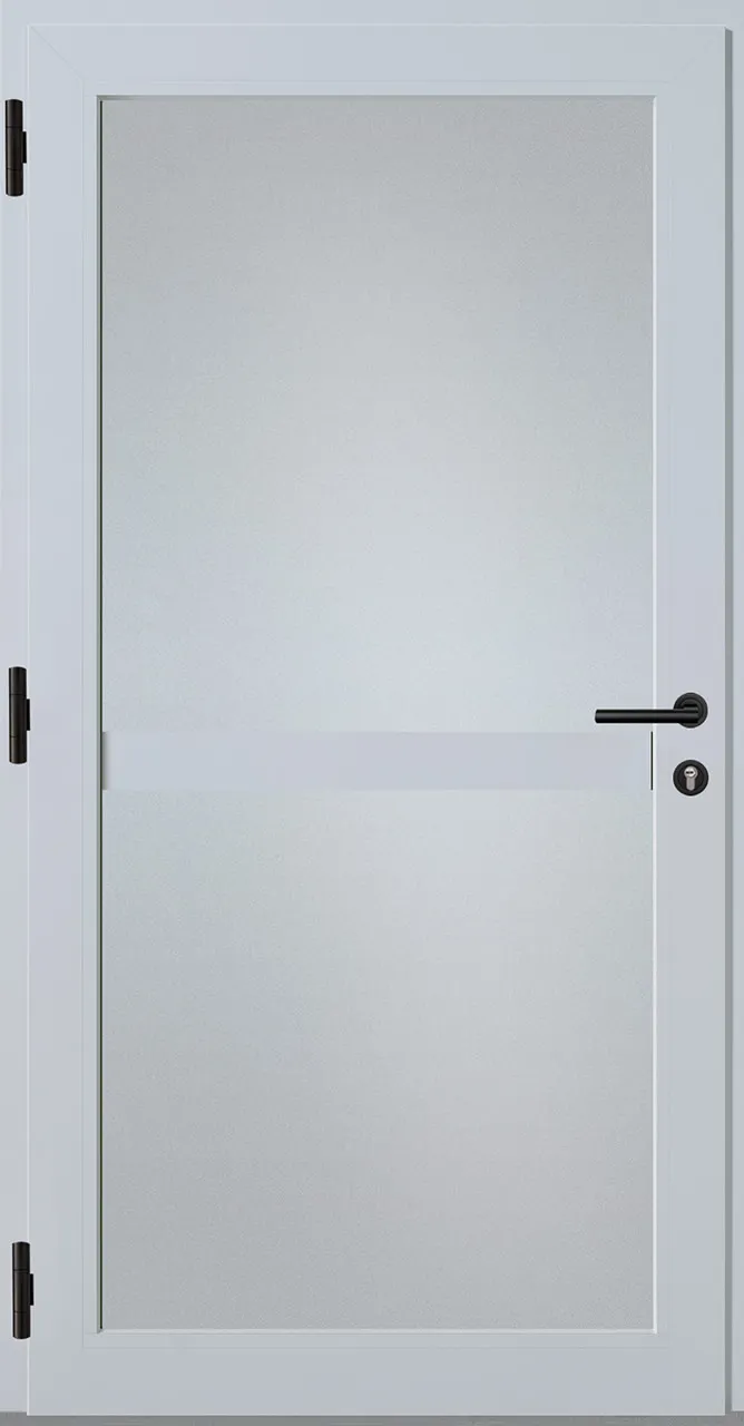 Aluminium-Haustür OptiDoor Exclusiv Blackline 38001E