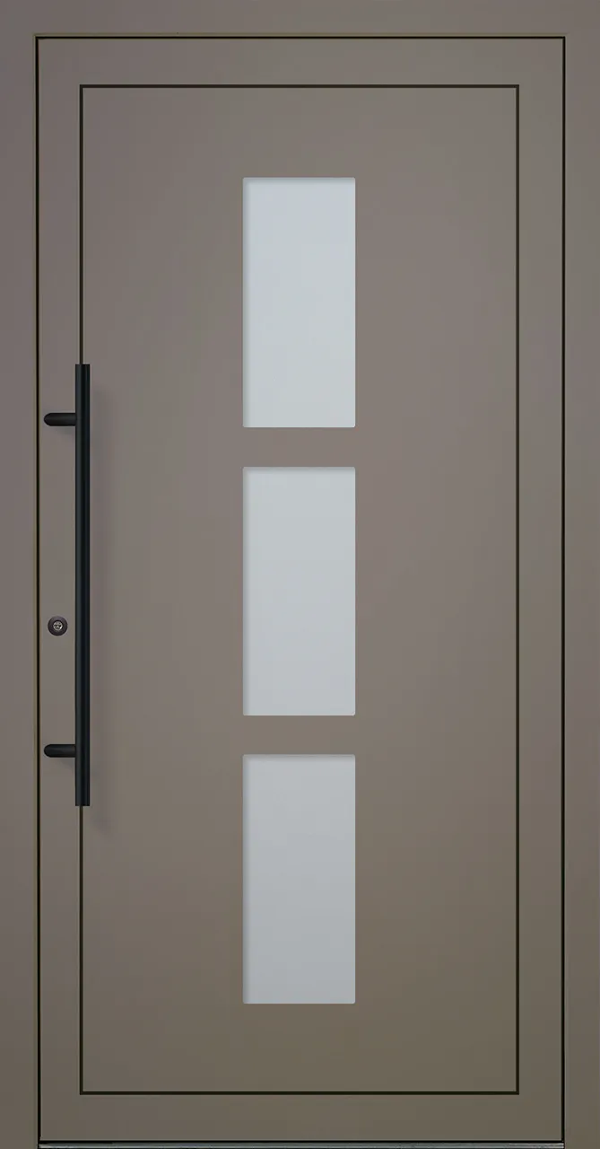 Aluminium-Haustür OptiDoor Power Blackline 38112P