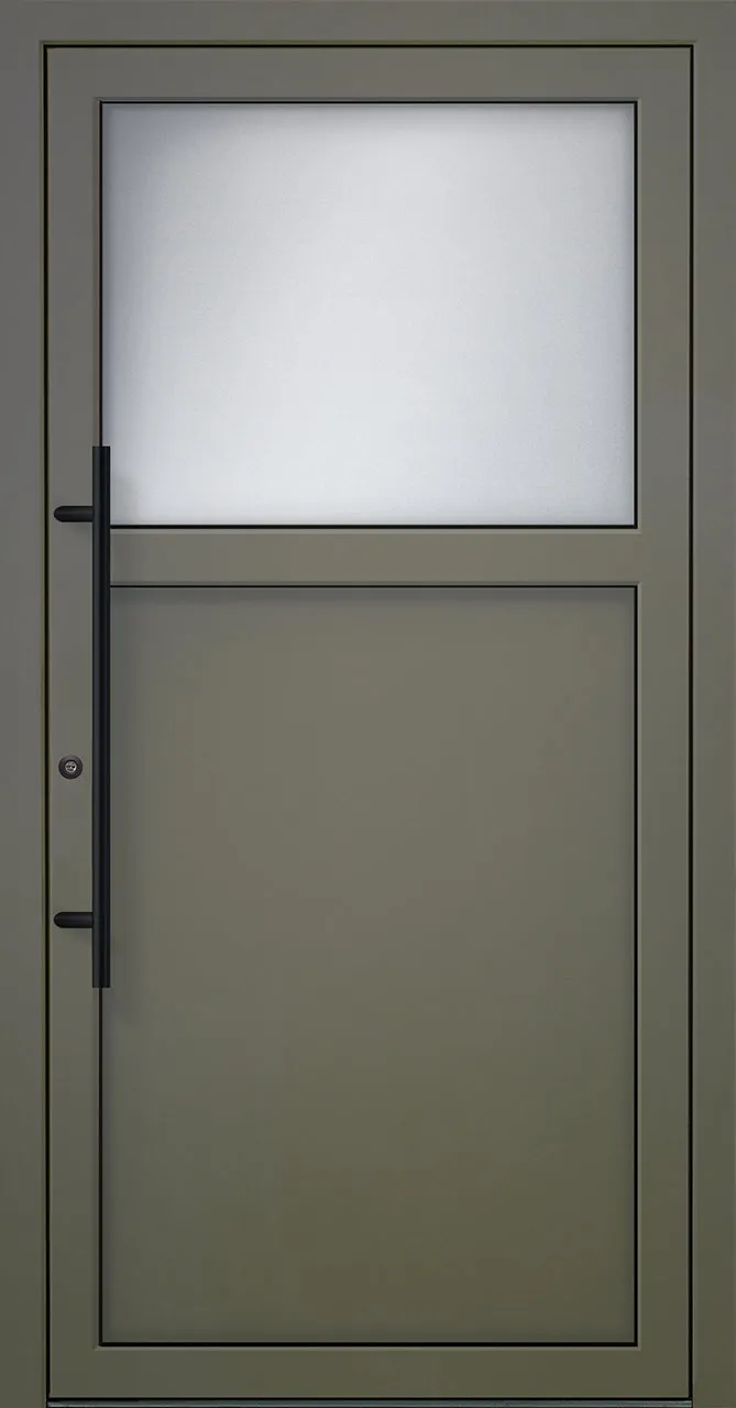 Aluminium-Haustür OptiDoor Power Blackline 38003P