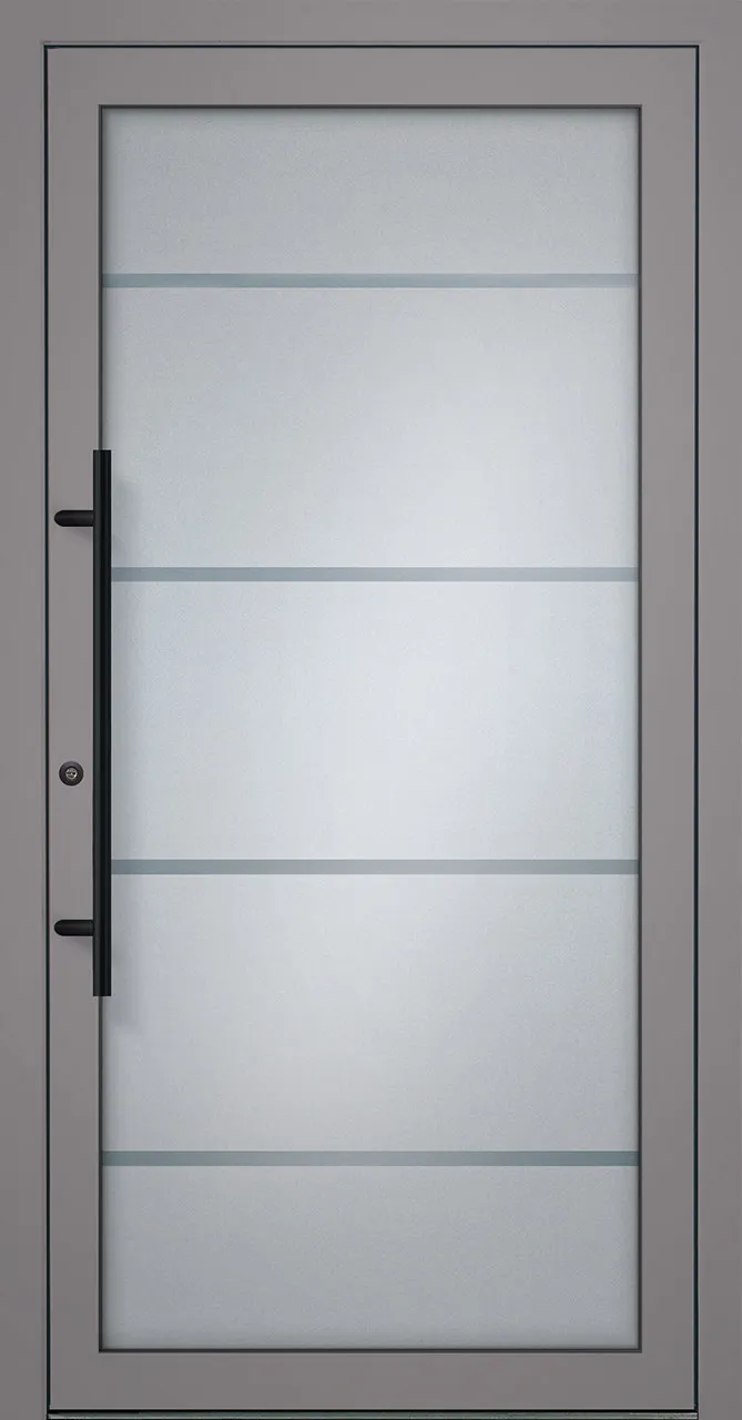 Aluminium-Haustür OptiDoor Power Blackline 38400P