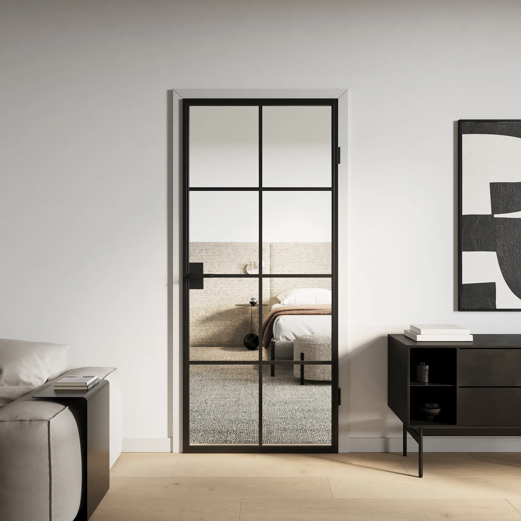 Stahl-Lofttür Smart Steel 8