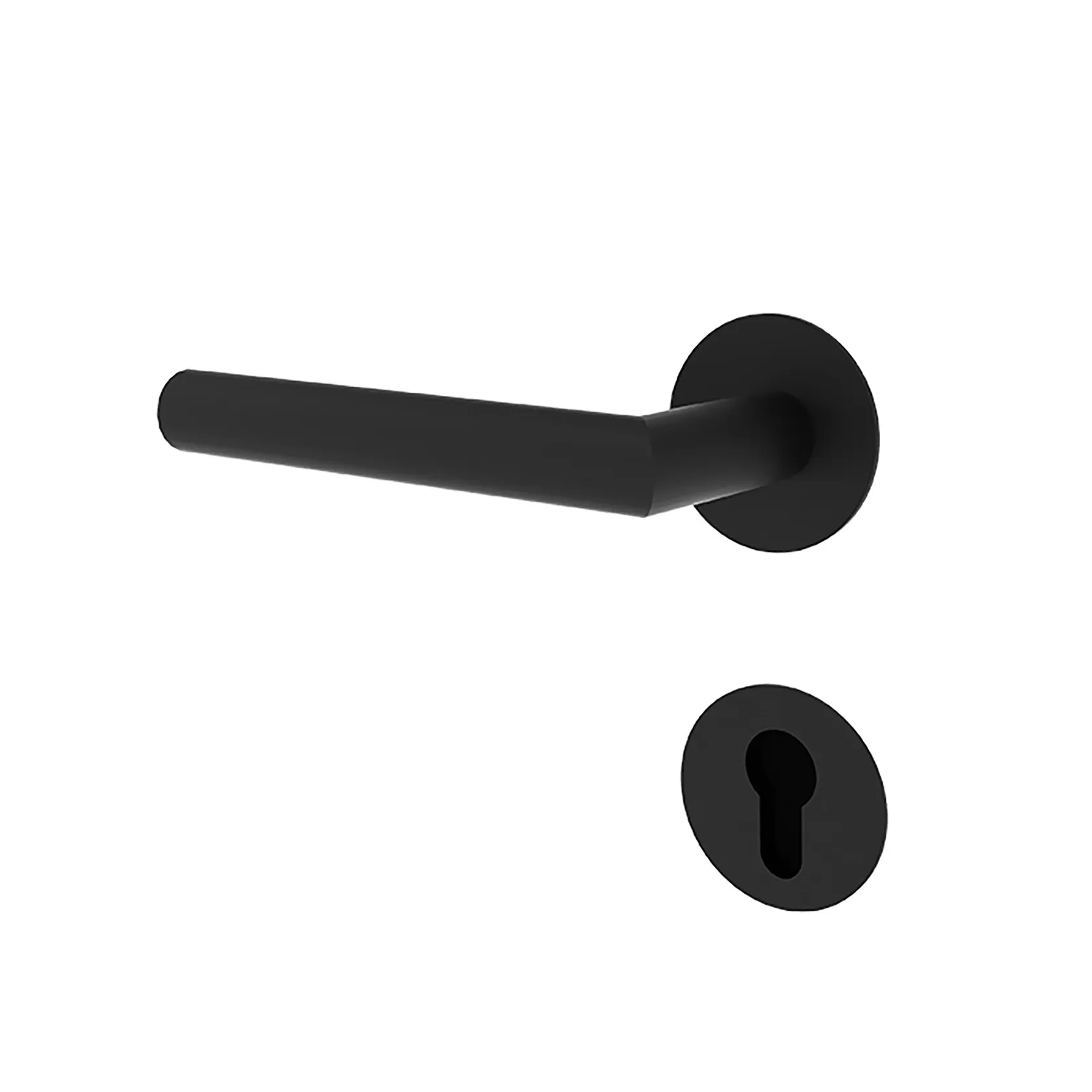 Türgriff Eleganto 902PL Plano Schwarz matt