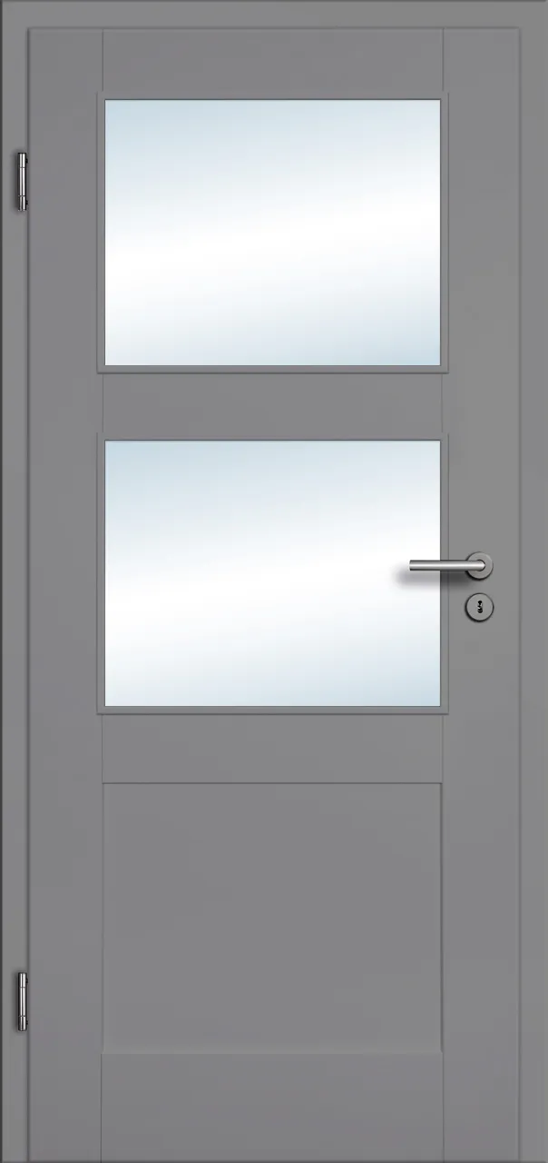 Füllungs-Designtür Pur Design 3FS-LA2 Grau