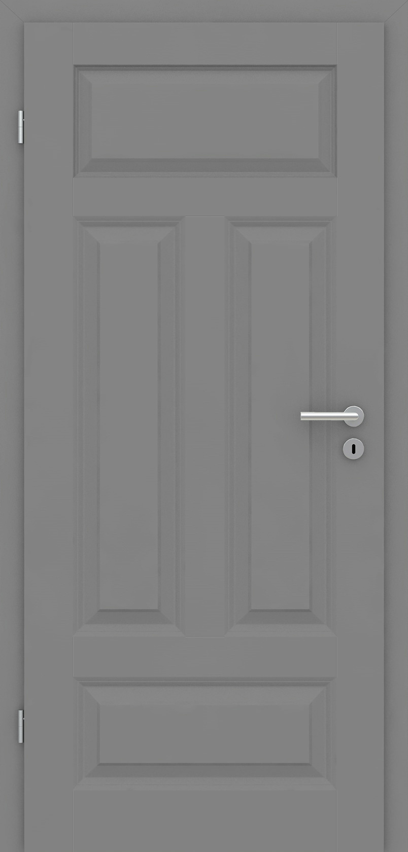 Stil-Innentür Grigio 4FS-Quer Grau